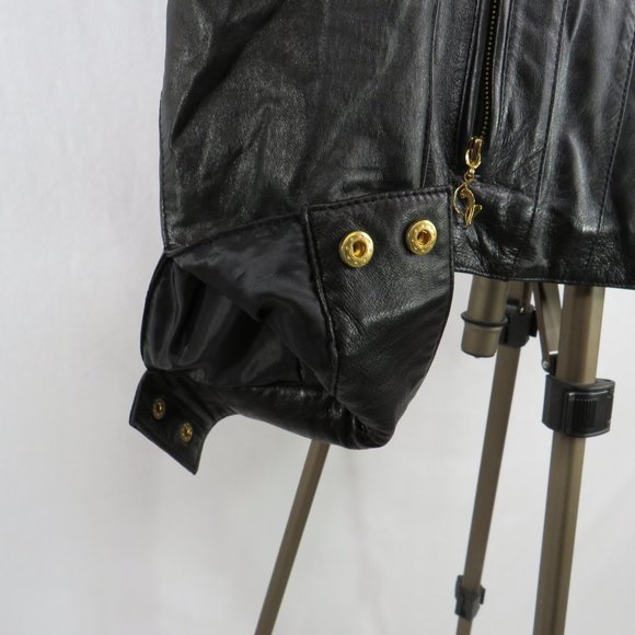 Baby Phat Black Leather Jacket - Picture 2 of 9